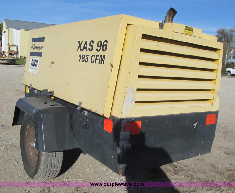 image for item K6387 2001 Atlas Copco XAS 96 air compressor