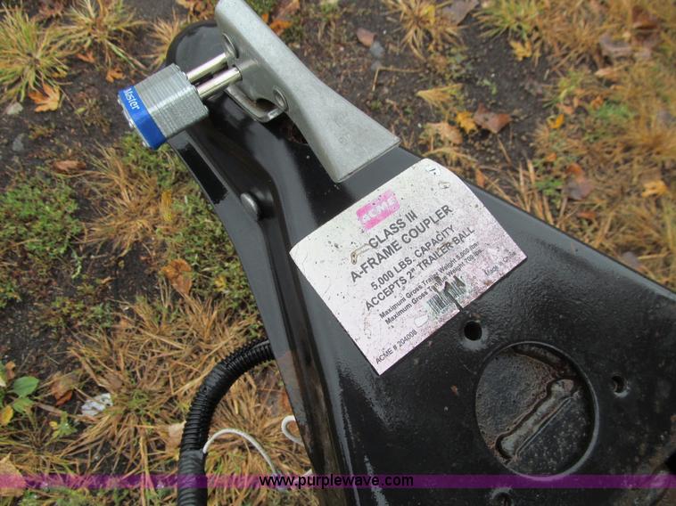 image for item K6395 Custom built utility trailer