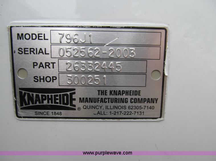 image for item K6395 Custom built utility trailer