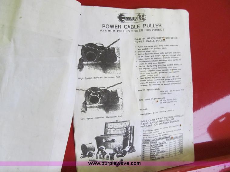 image for item K6399 Ensley E440-84 wire puller