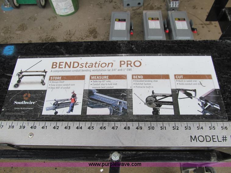 image for item K6401 Southwire MB1000 Bendstation Pro conduit bending station