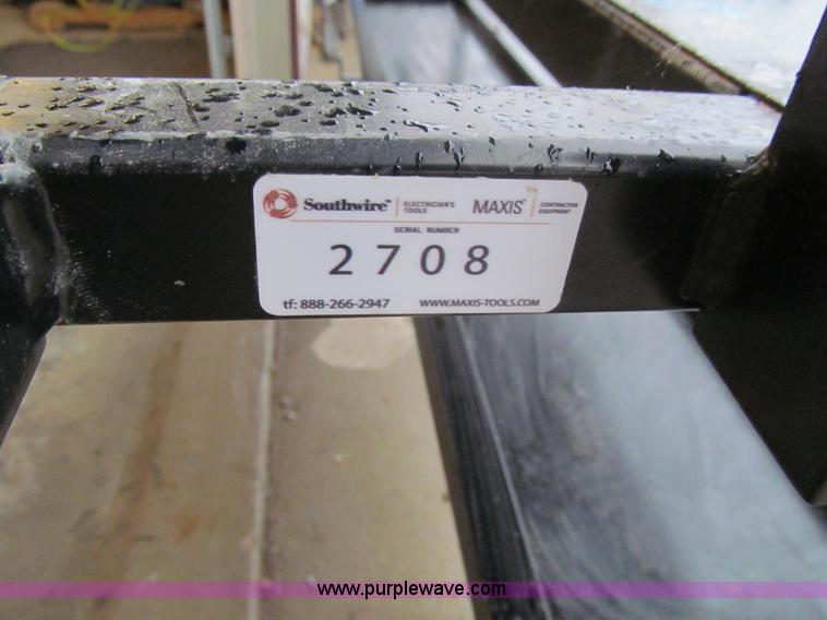 image for item K6401 Southwire MB1000 Bendstation Pro conduit bending station