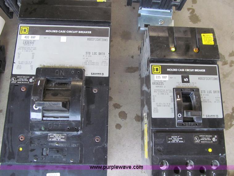 image for item K6403 (6) Square D breakers