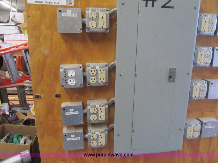 image for item K6405 Temporary electrical panel