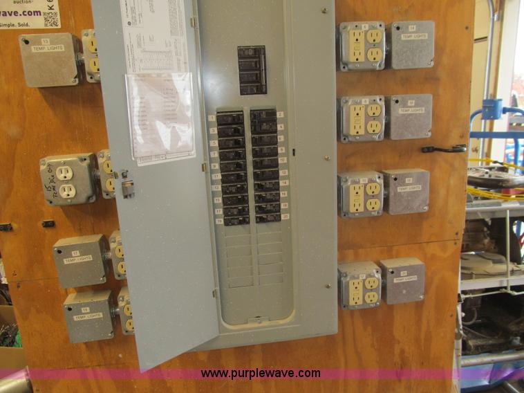 image for item K6405 Temporary electrical panel