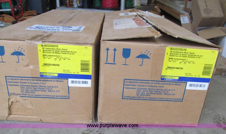 image for item K6406 (2) Square D motor starters