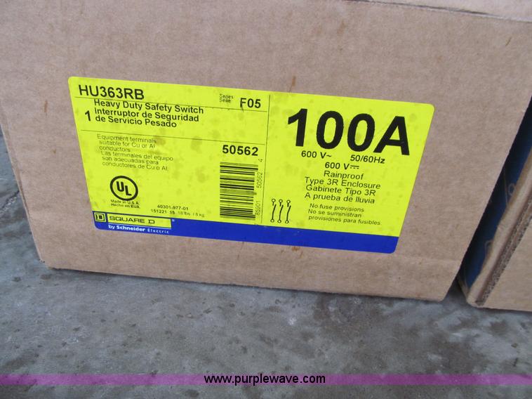 image for item K6407 Square D disconnect