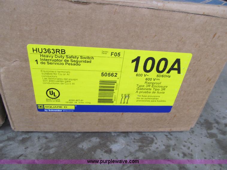 image for item K6407 Square D disconnect