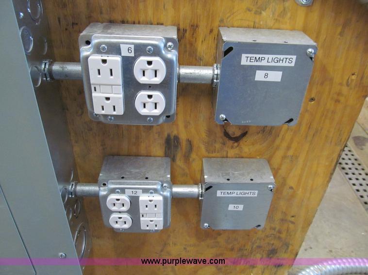 image for item K6408 Temporary electrical panel