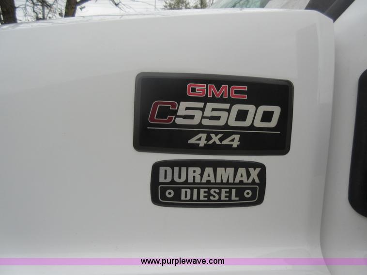 image for item K7531 2009 GMC C5500 service truck