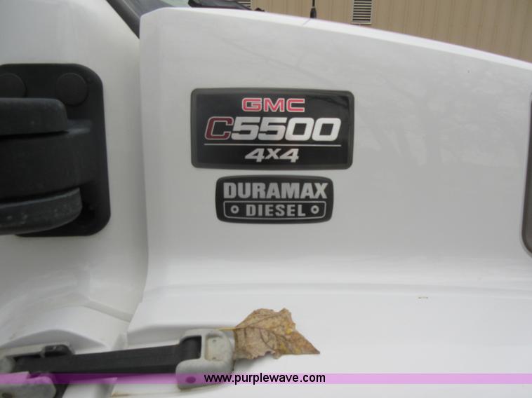image for item K7531 2009 GMC C5500 service truck