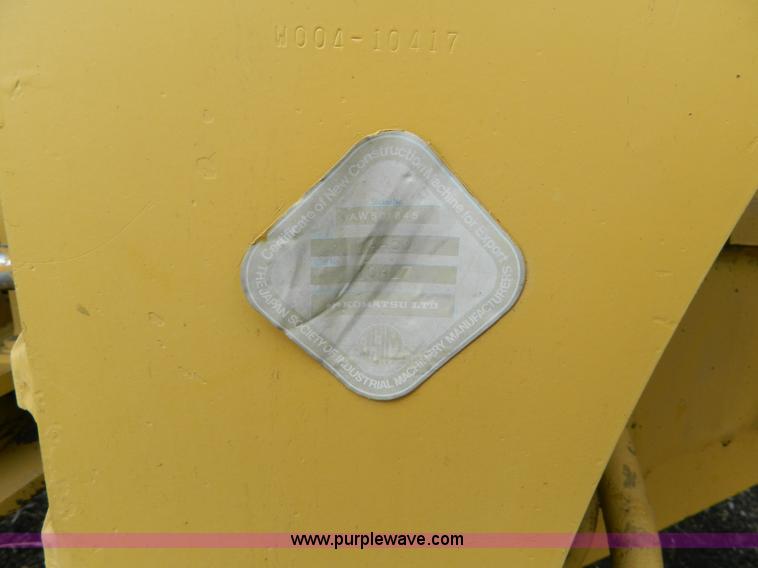 image for item K8230 1985 Komatsu WA450 wheel loader