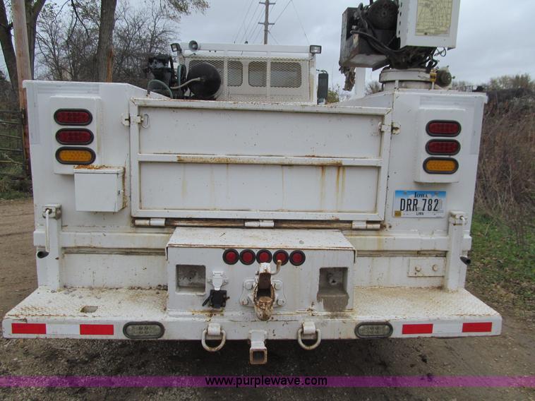 image for item L1807 1993 Freightliner FL70 service truck with crane