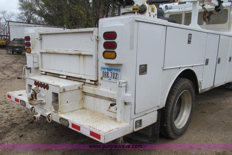 image for item L1807 1993 Freightliner FL70 service truck with crane