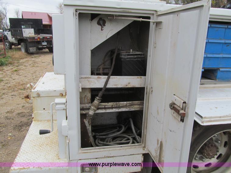 image for item L1807 1993 Freightliner FL70 service truck with crane