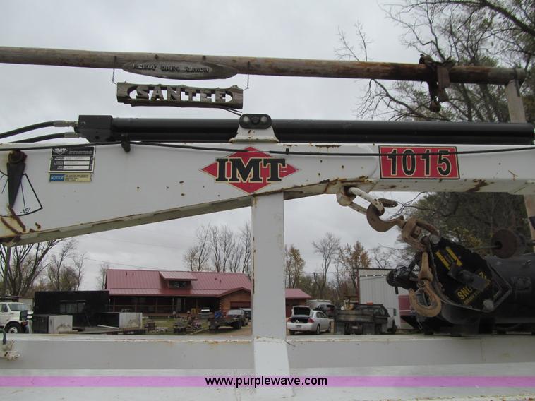 image for item L1807 1993 Freightliner FL70 service truck with crane