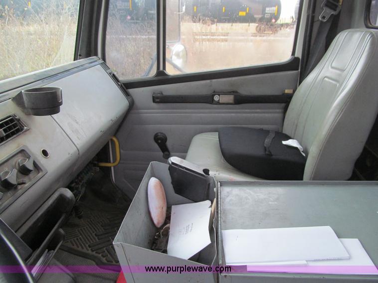 image for item L1807 1993 Freightliner FL70 service truck with crane