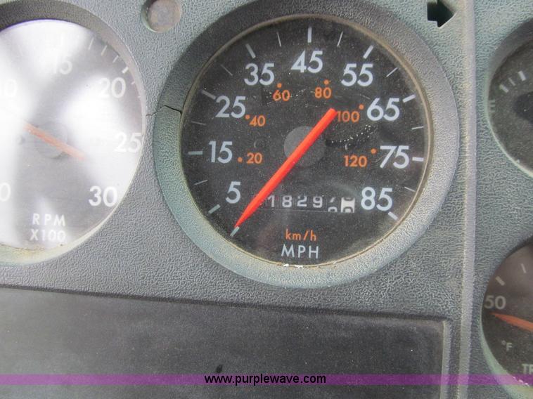 image for item L1807 1993 Freightliner FL70 service truck with crane