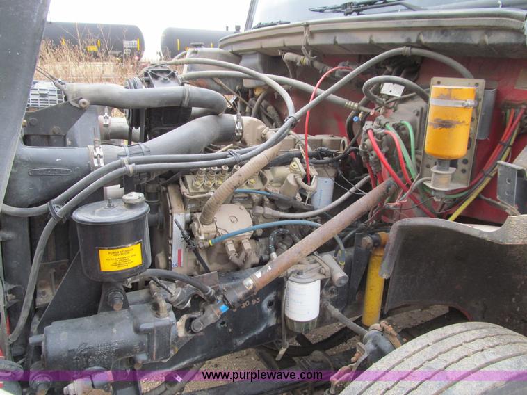 image for item L1807 1993 Freightliner FL70 service truck with crane