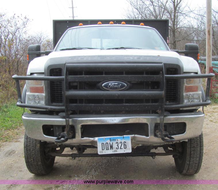 image for item L1808 2008 Ford F450 XL Super Duty flatbed truck