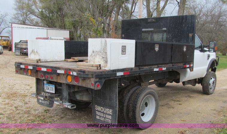 image for item L1808 2008 Ford F450 XL Super Duty flatbed truck