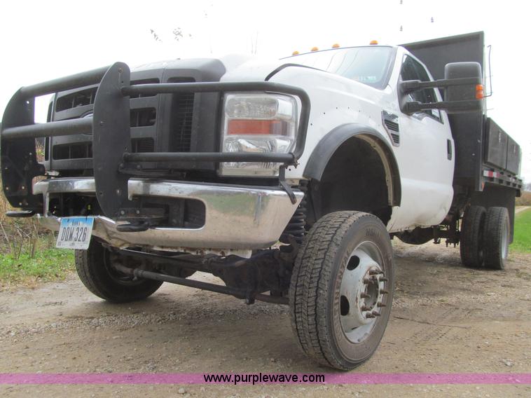image for item L1808 2008 Ford F450 XL Super Duty flatbed truck