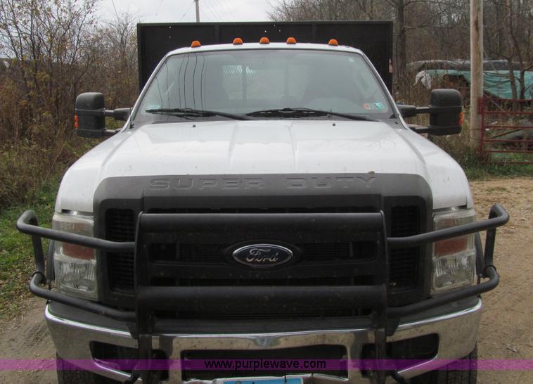 image for item L1808 2008 Ford F450 XL Super Duty flatbed truck