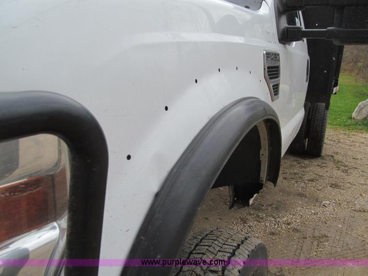 image for item L1808 2008 Ford F450 XL Super Duty flatbed truck