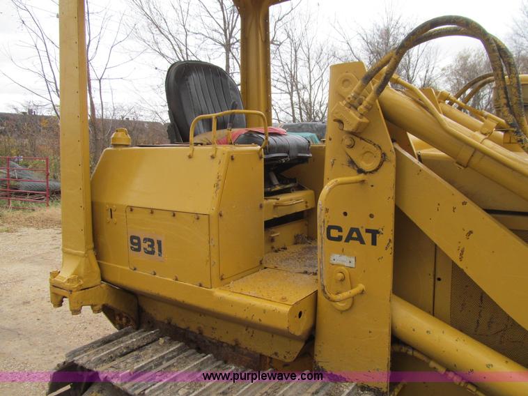 image for item L1809 1979 Caterpillar 931 track loader