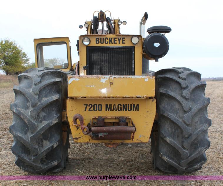 image for item L2435 2001 Buckeye 7200 Magnum drainage tile wheel trencher