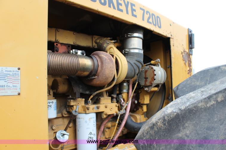 image for item L2435 2001 Buckeye 7200 Magnum drainage tile wheel trencher