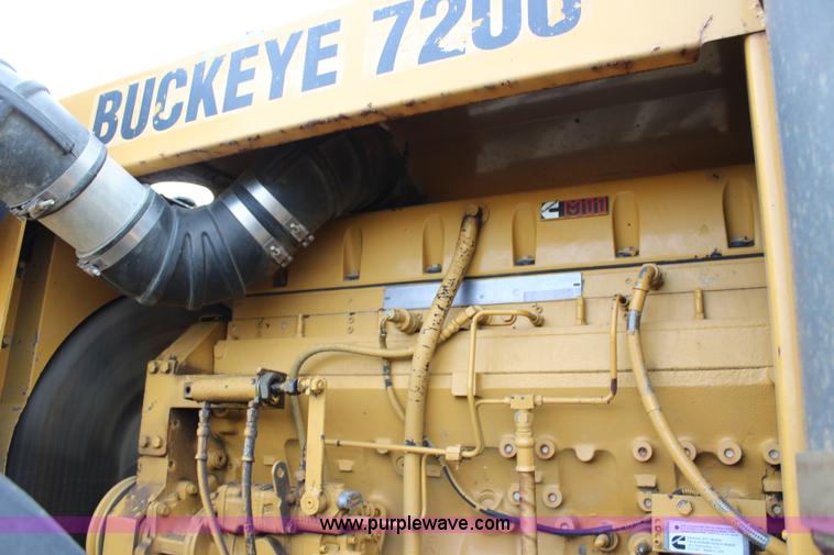 image for item L2435 2001 Buckeye 7200 Magnum drainage tile wheel trencher