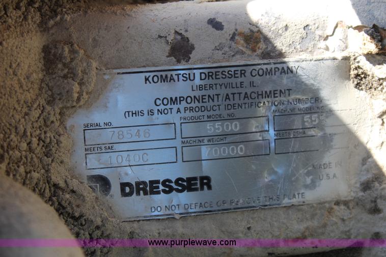 image for item L2438 1992 Dresser 555 wheel loader