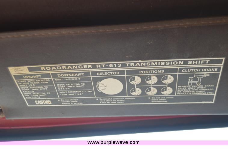 image for item L2788 1979 Ford 800 tree transplanter truck