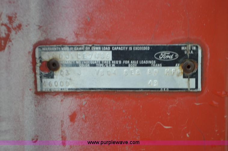 image for item L2788 1979 Ford 800 tree transplanter truck