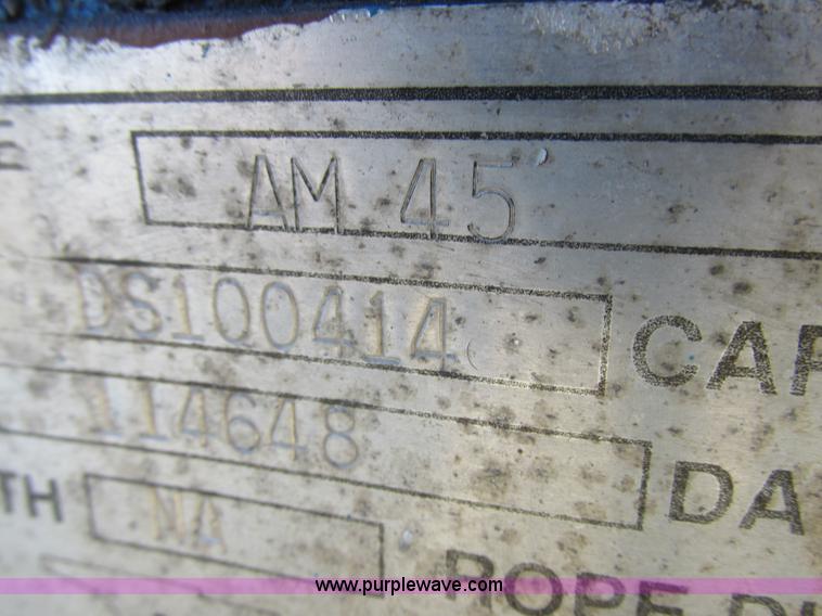 image for item Z9549 Anvil AM45 clamshell bucket