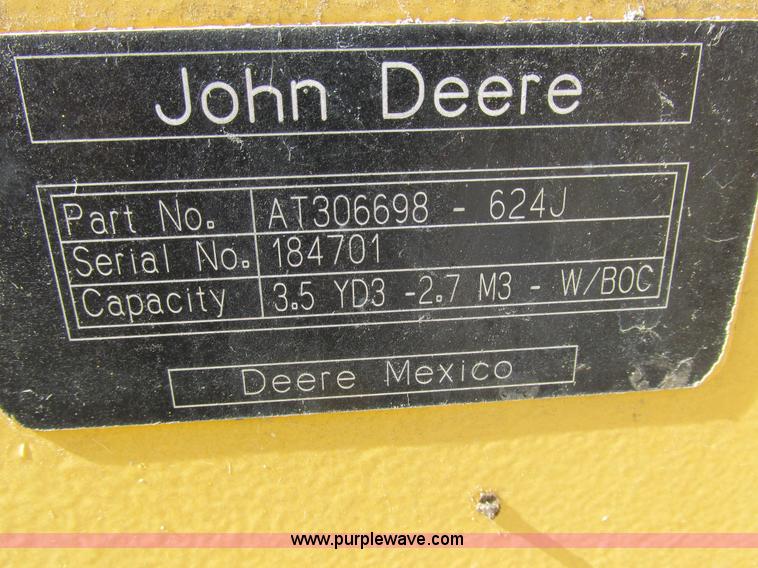 image for item Z9550 John Deere bucket