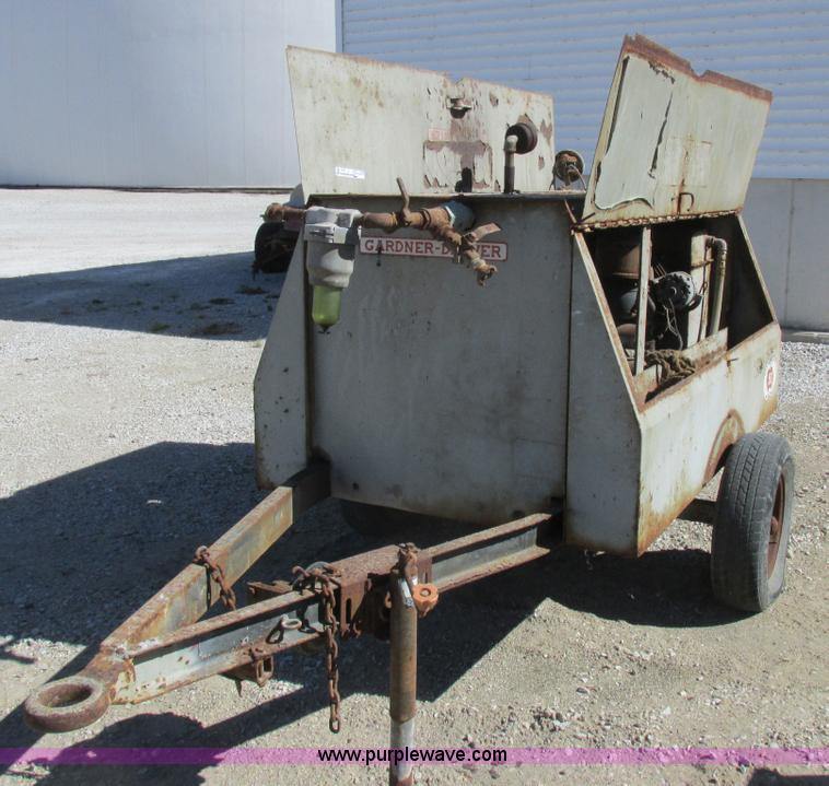 image for item Z9551 1972 Gardner Denver SPFGA air compressor