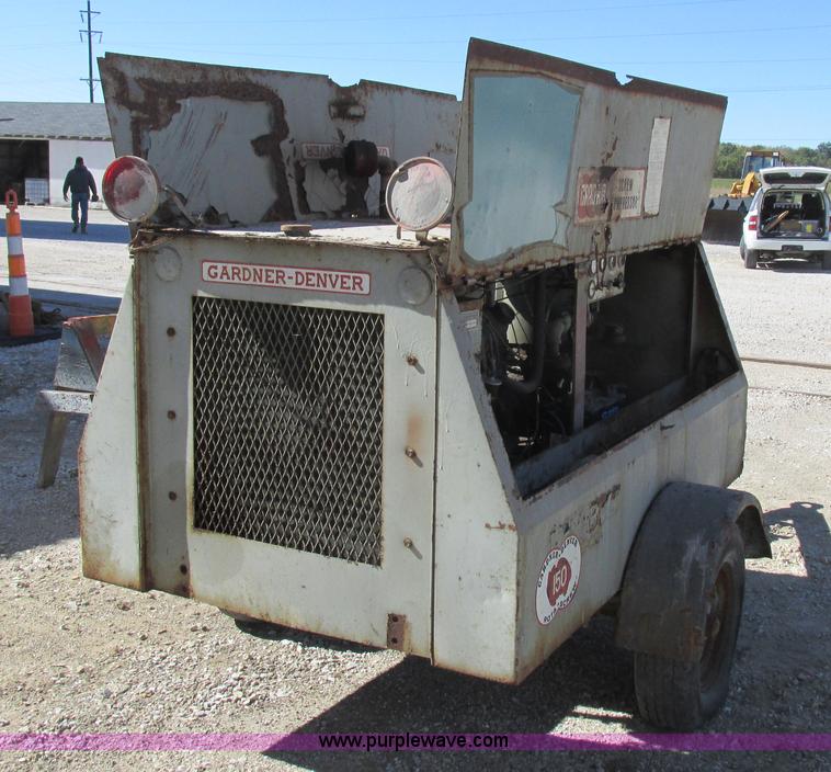 image for item Z9551 1972 Gardner Denver SPFGA air compressor