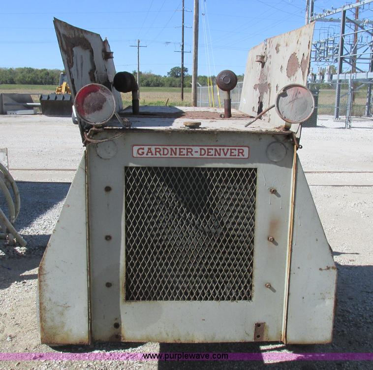 image for item Z9551 1972 Gardner Denver SPFGA air compressor