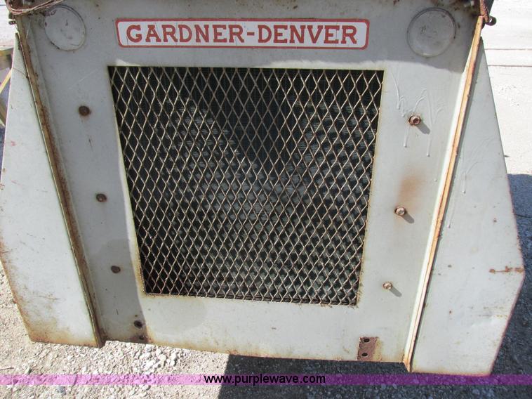 image for item Z9551 1972 Gardner Denver SPFGA air compressor