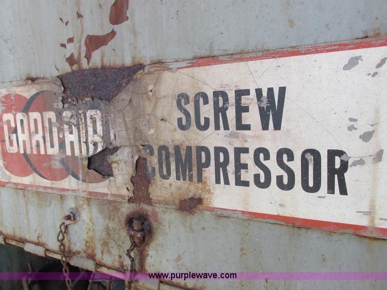 image for item Z9551 1972 Gardner Denver SPFGA air compressor