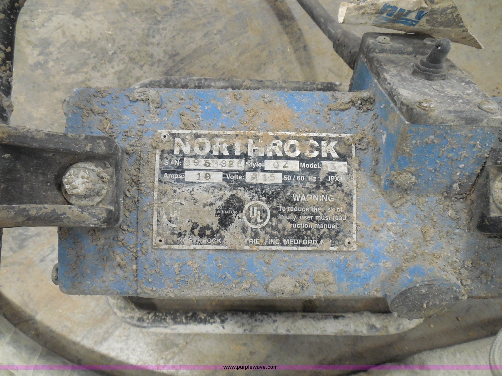 Northrock 3 concrete vibrator in Advance, MO Item BH9475 sold