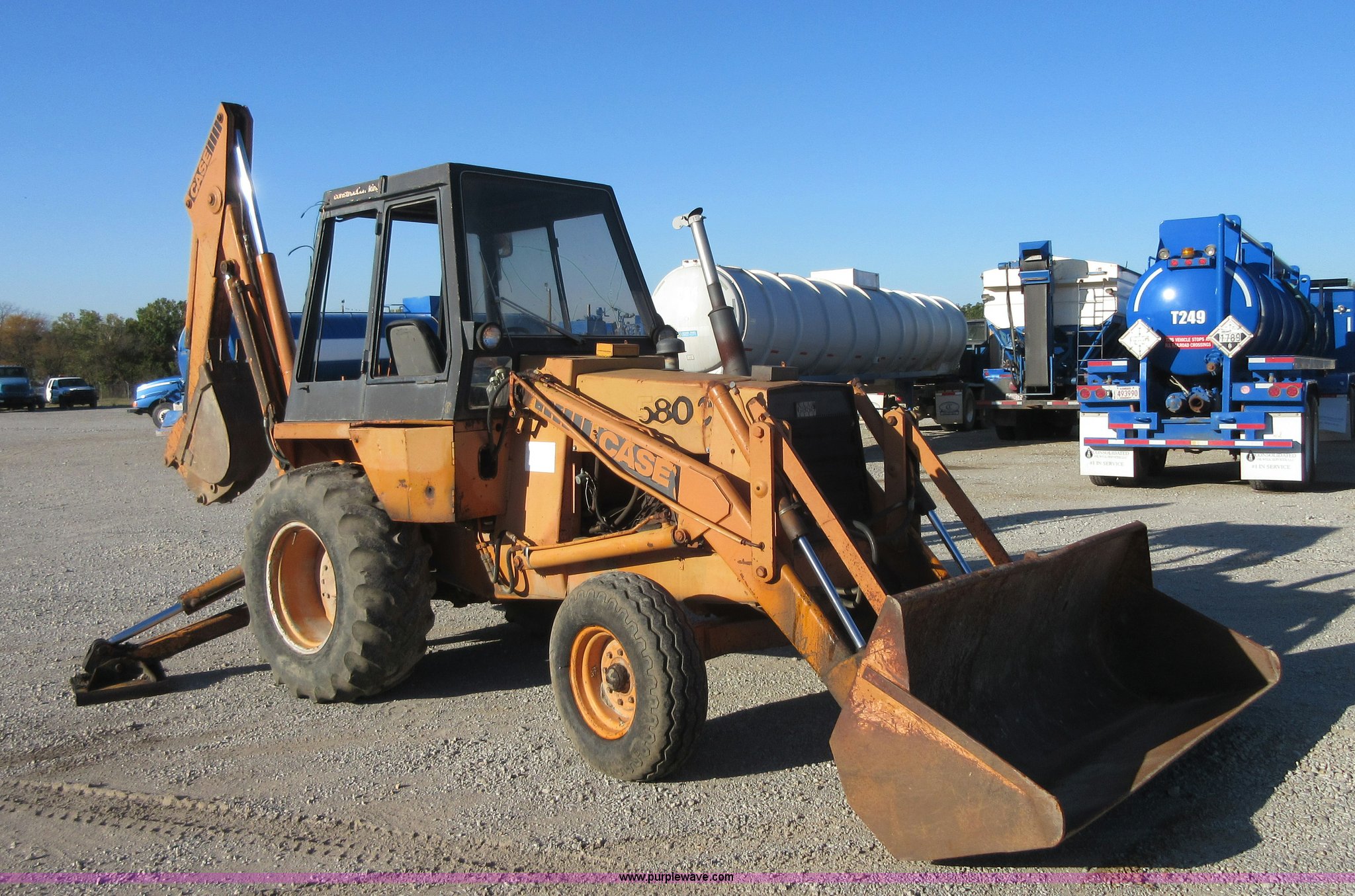 1980 Case 580C backhoe in Bartlesville, OK Item I1907 sold Purple Wave