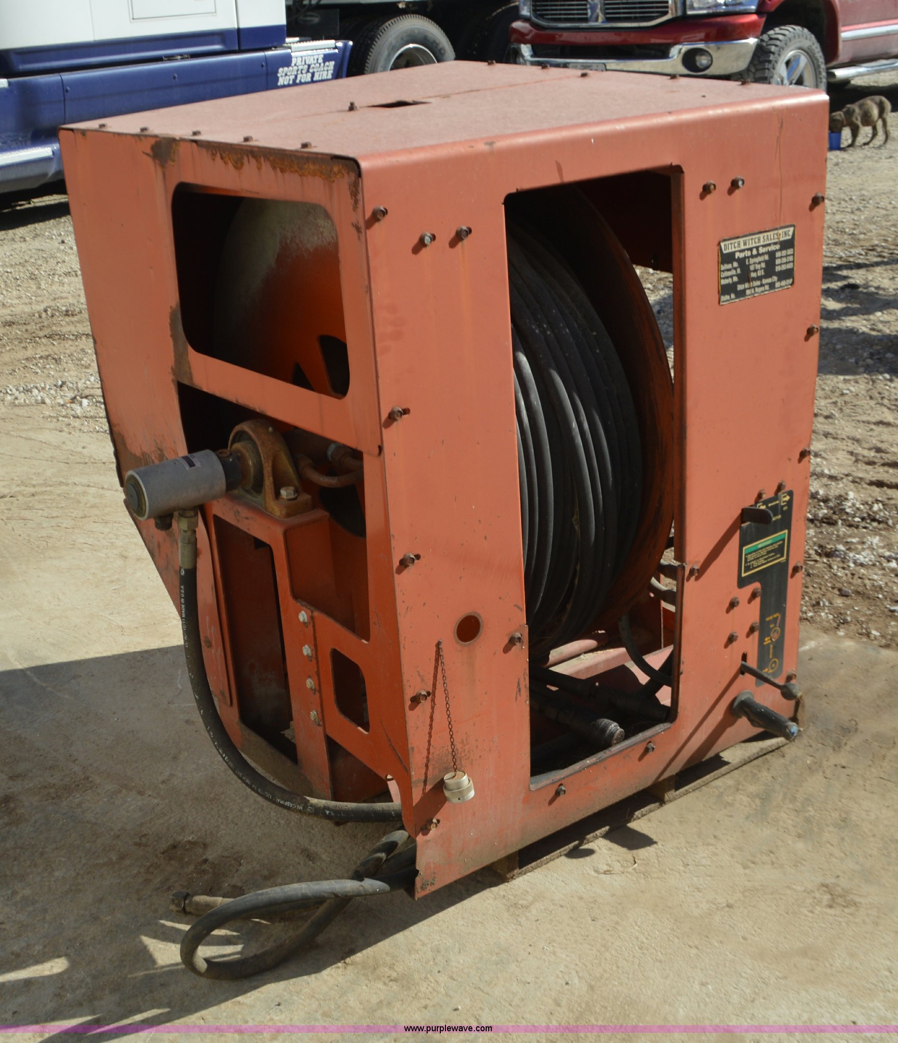 Ditch Witch hydraulic directional drilling hose reel in Odessa, MO