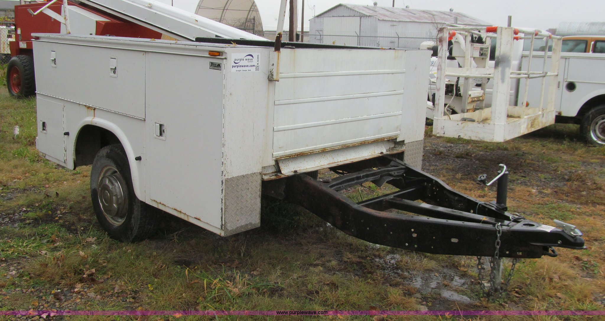 Custom built utility trailer in Ottumwa, IA Item K6395 sold Purple Wave