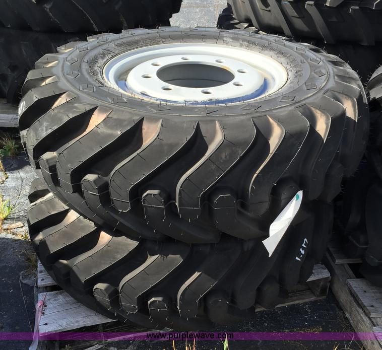 (2) Goodyear SureGrip TL 12.5/8018 I3 R1 utility front tires in