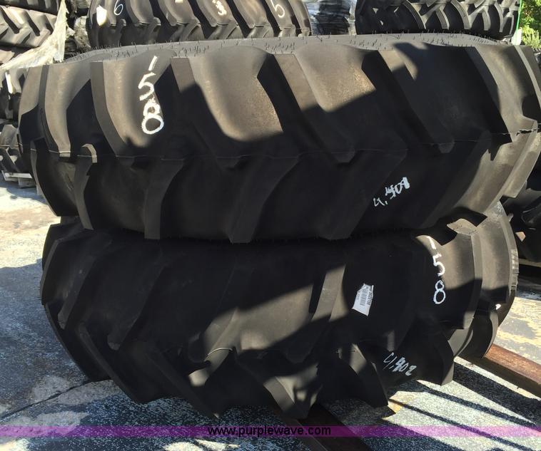 image for item D1793 (2) Goodyear Dura Torque TL 16.9-30 R1 utility rear tires