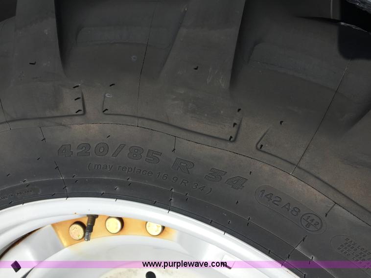 image for item D1914 (2) Michelin AGRIBIB 420/85R34 R1W row crop outer dual front tires