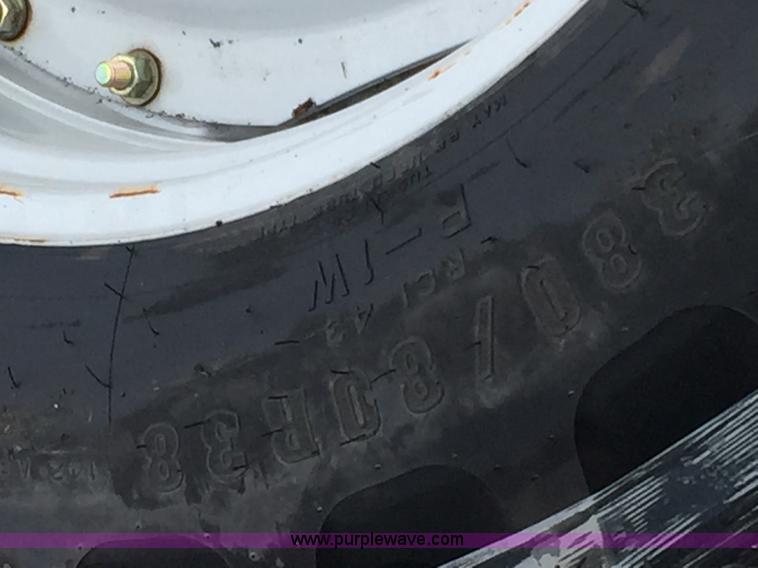 image for item D1917 (2) Michelin AGRIBIB 380/80R38 R1W row crop rear tires